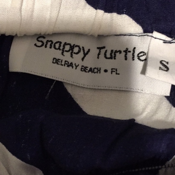 Snappy Turtle strapless Blue cover up beach dress - Picture 5 of 5